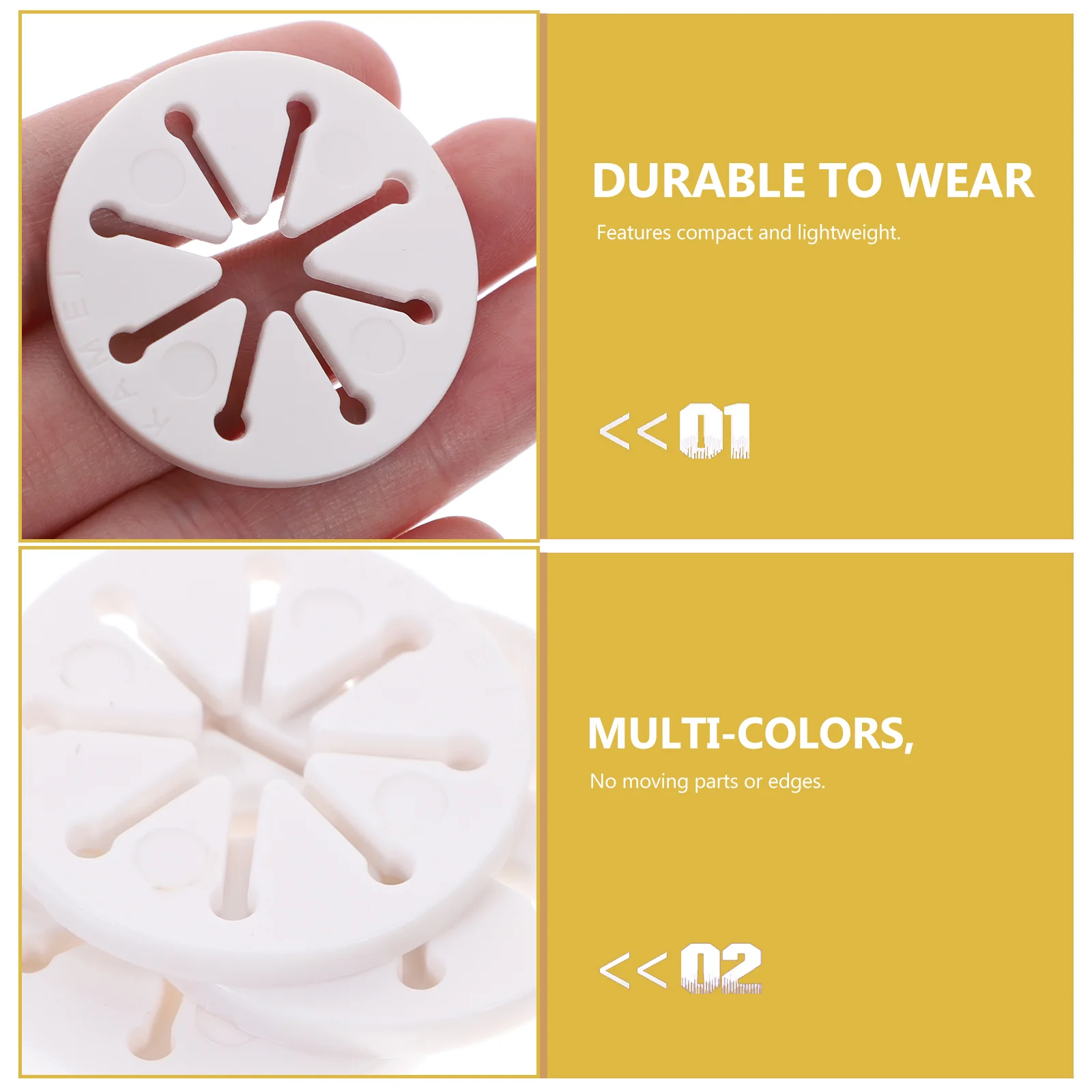 28 Pcs Dryer Machine Sock Holder Lock Ring Organizer Stockings Drawer for Washing 2