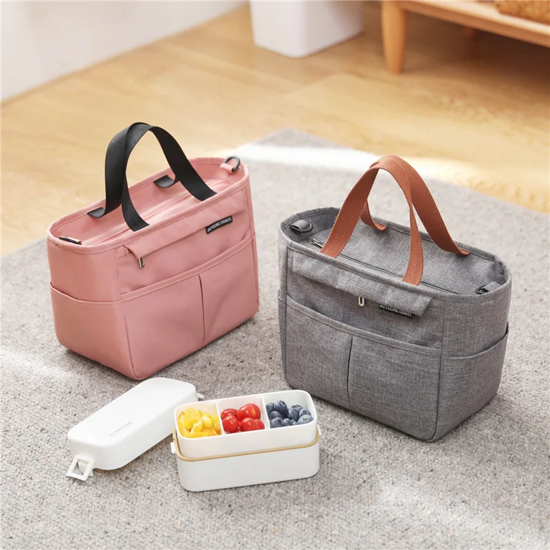 Portable Fridge Bag Insulated Bag Lunch Box Thermal Cooler Bag Picnic Travel Food Tote Bags Drink Snack Keep Fresh Storage Box