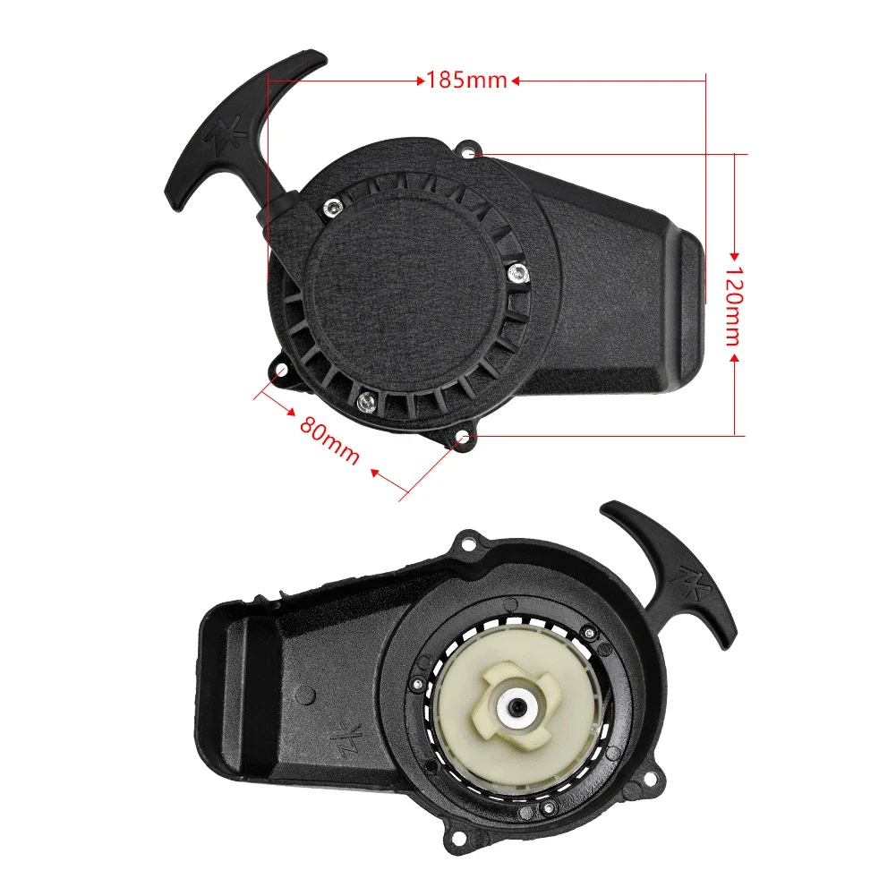 Engine Pull Starter 47cc 49cc 2 stroke Mini Pocket Scooter Dirt Bike ATV Recoil Starter Puller