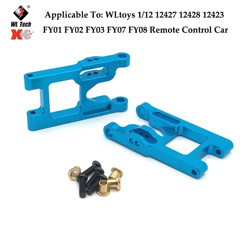 Varilla De Amarre Enlace Direciaon Para Coche Teledirigido Wltoys 12428 12423 1/12, Mejora Piezas Metal, Engranaje D