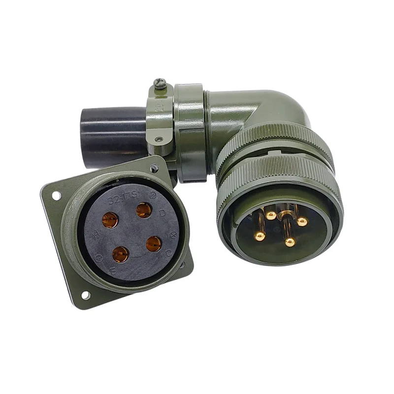 MIL-C 5015 MIL STD Military Spezifikation Stecker 4 Pin 32-17  