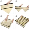 4Pcs Foldable Storage Basket - Underwear And Panty Organizer - Fabric Organizer - Underwear And Socks Closet Organizer Set 6