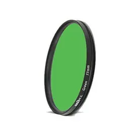 Vibrant Multi-Color DSLR Camera Lens Filter Set - 30mm (Green)