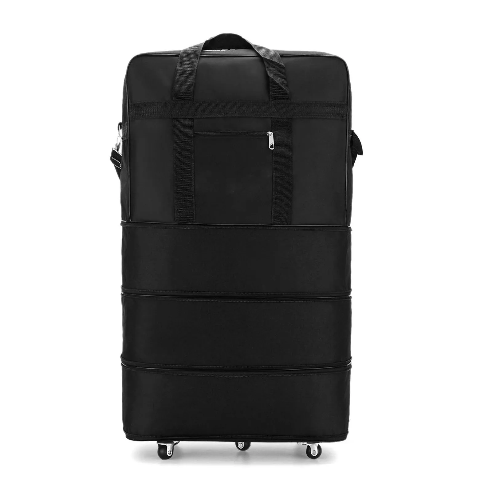 Expandable Foldable Suitcase Collapsible Rolling Travel Luggage Bag for Men Women Foldable Suitcase Expandable Suitcase