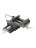 6 Cross Slide Vise Drill Press Milling Vise, 6 In Jaw Width, 6.1 Max Jaw Opening, 2 Way Heavy Duty X-Y Compound Bench Mount Clam 1