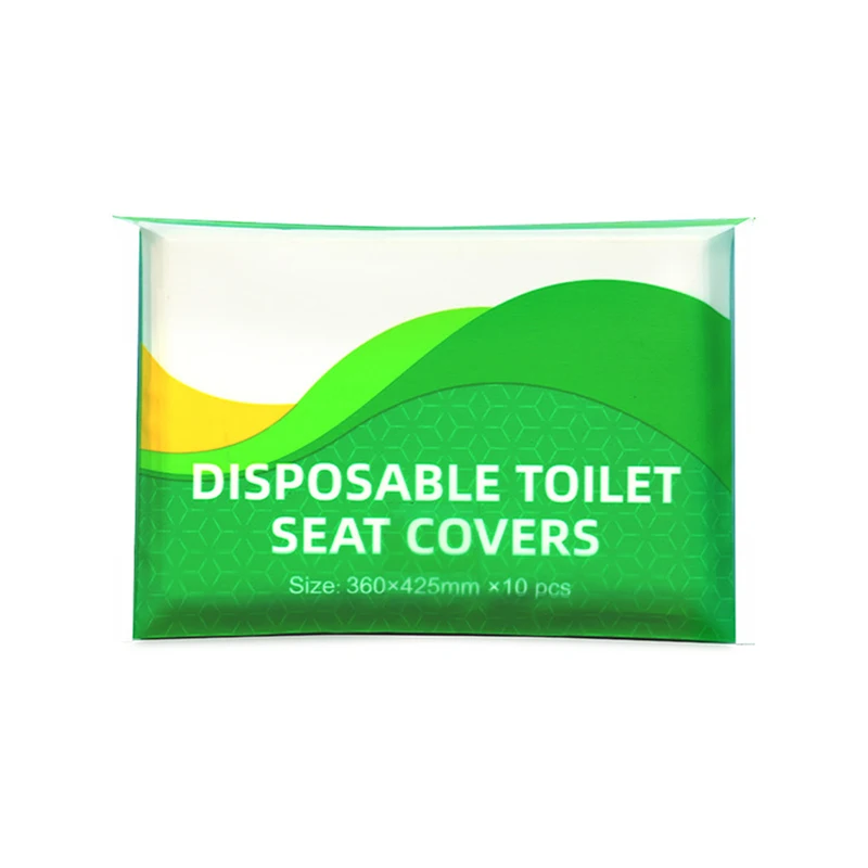 

10pcs Disposable Toilet Seat Cover Wood Pulp Paper Toilets Mat Portable Travel Hotel Safety Toilet Pads Bathroom Accessiories