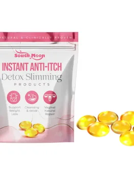 Anti-Itch Detox Slimming Capsules Vaginal Tightening Shrink Fat Burning Flat Belly Cleaning Feminine Hygiene Weight Loss Capsule - Thumbnail 7
