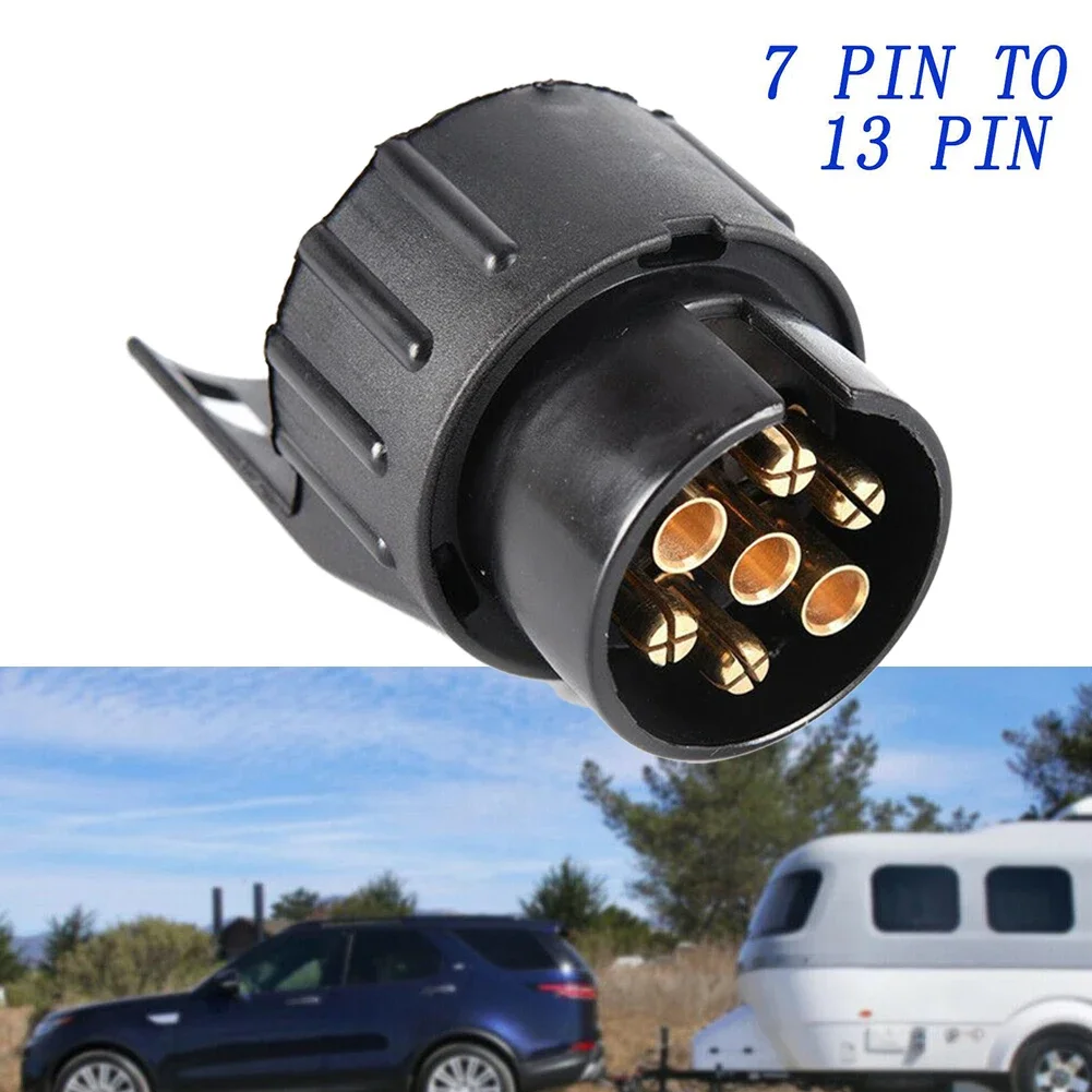 12V 7 To 13 Pin Towing Socket Converter Adapter Electric Socket Adapter Plug Converter Durable trailer plug adapter,towing adapter,towing adaptor