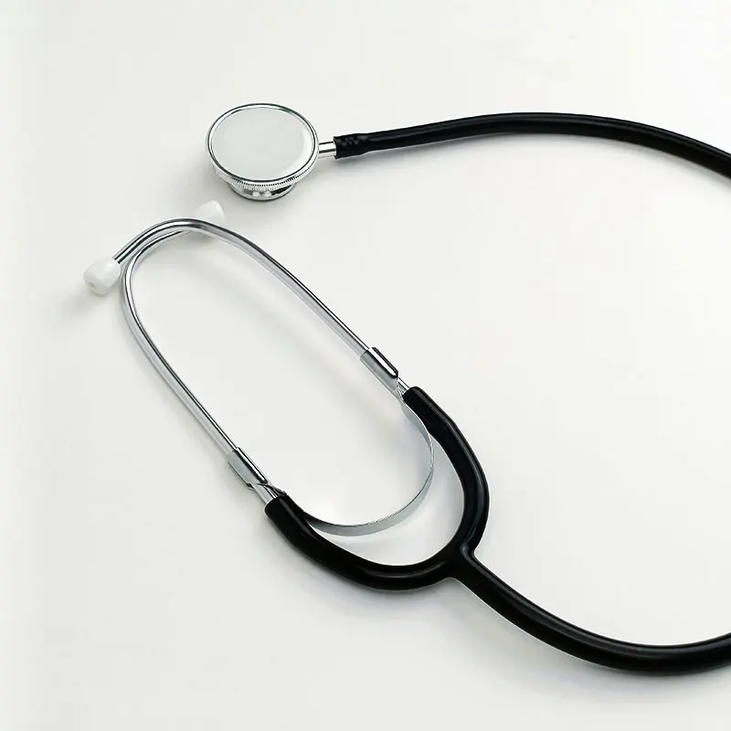 JUSTLANG Dual Head Medical Professional Stethoscope Portable Doctor Nurse Endoscope Heart Lung Student Cardiology Vet