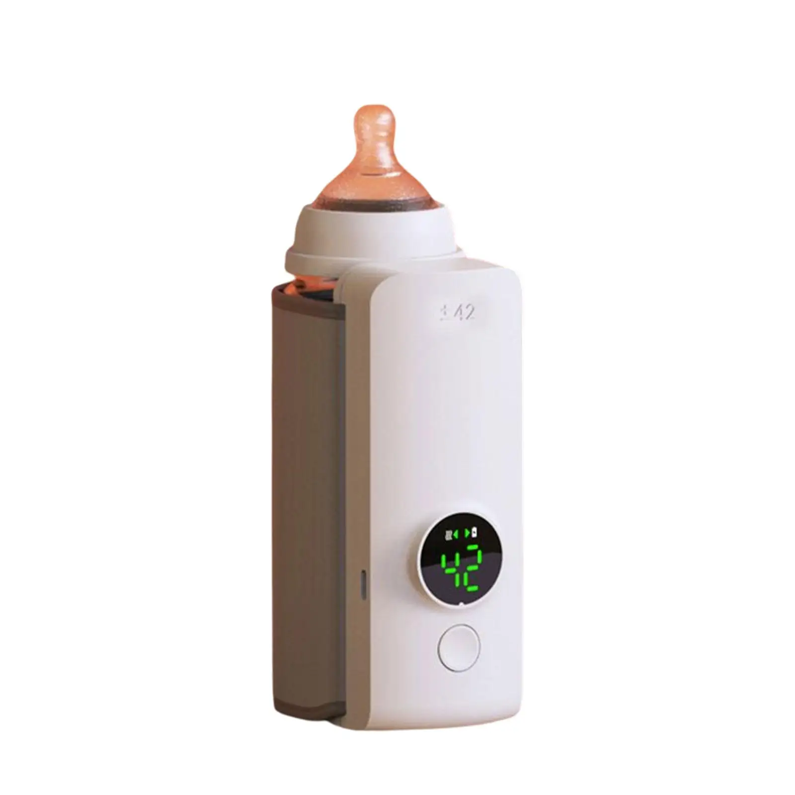 

Rechargeable Baby Bottle Warmer USB Rechargeable for Outdoor Feeding Daily Use Nursing