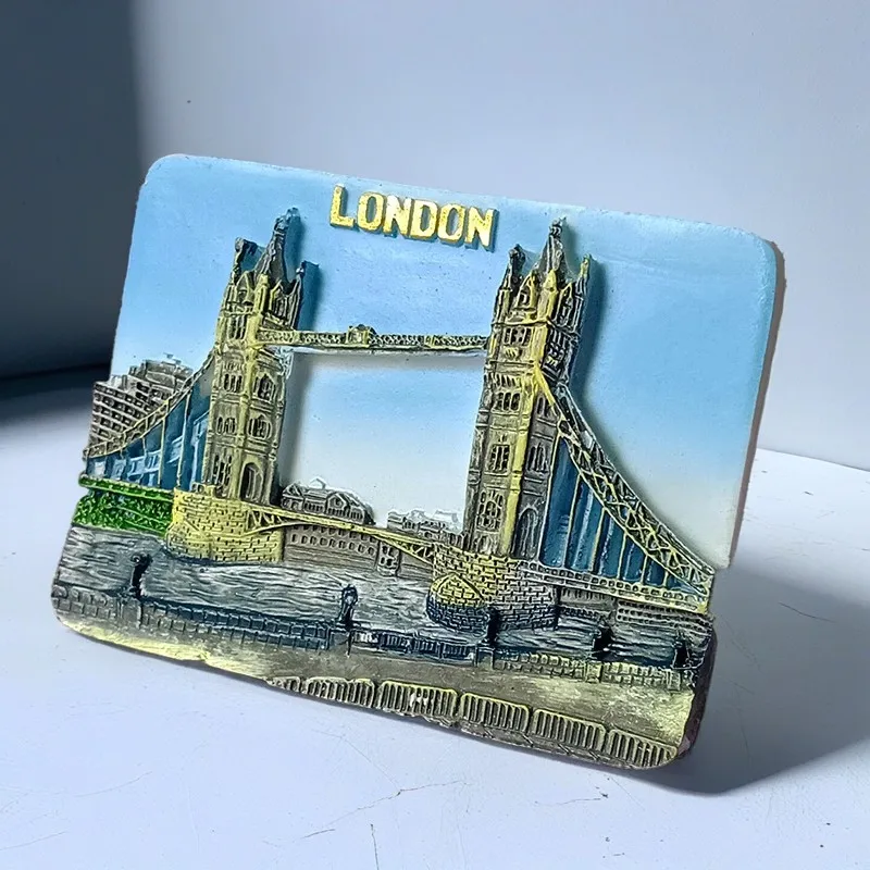 Europe UK London 3D refrigerator stickers fridge magnets tourist attractions refrigerator stickers souvenirs London handmade c magnetic fridge magnets magnetic sticker magnetic fridge stickers