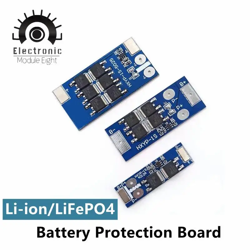 Bms 1s 12a 16a 24a 3,7 V lifepo4 Lithium batteries chutz platine 4,2 V Ladespannung/Kurzschluss/Überladung – Detail 1
