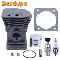 40MM Nikasil Cylinder Piston Kit For Husqvarna 340 345 E 350EPA Jonsered CS 2141 2145 2150 503 87 00-76 Chainsaw 1