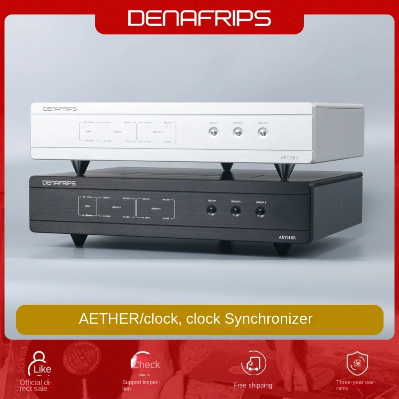 

DENAFRIPS Dana Audio AETHER Fully Balanced HiFi Lossless Music Digital Player Femtosecond Clock