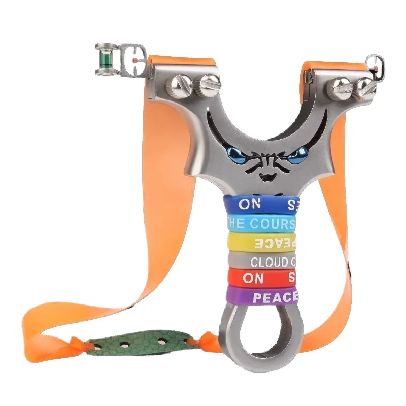 

Рогатка из нержавеющей стали для взрослых, противоскользящая высокоточная, с маленьким дьяволом, для улицы