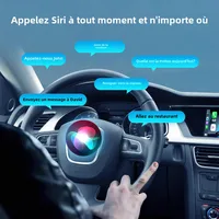 Interface sans fil AUTOABC CarPlay Android Auto pour Audi A4 B8 A5 Q5 2009-2015, avec fonctions AirPlay Mirror Link Car Play 4