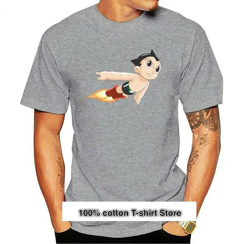 Camiseta De Astroboy Para Adultos, Camisa De Dibujos Animados De Robot Astro Boy, Tallas De Niecos, Novedad