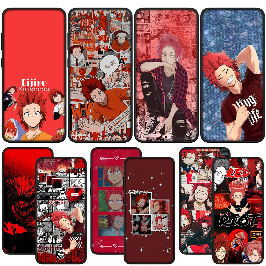 My Hero Academia Eijiro Kirishima Red Riot Phone Case