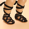 HAIZHIW Prewalker 2023 New Summer Baby Cross Strap Fashion Rubber Sandal 0-18 Month Toddler Flat Booker 6