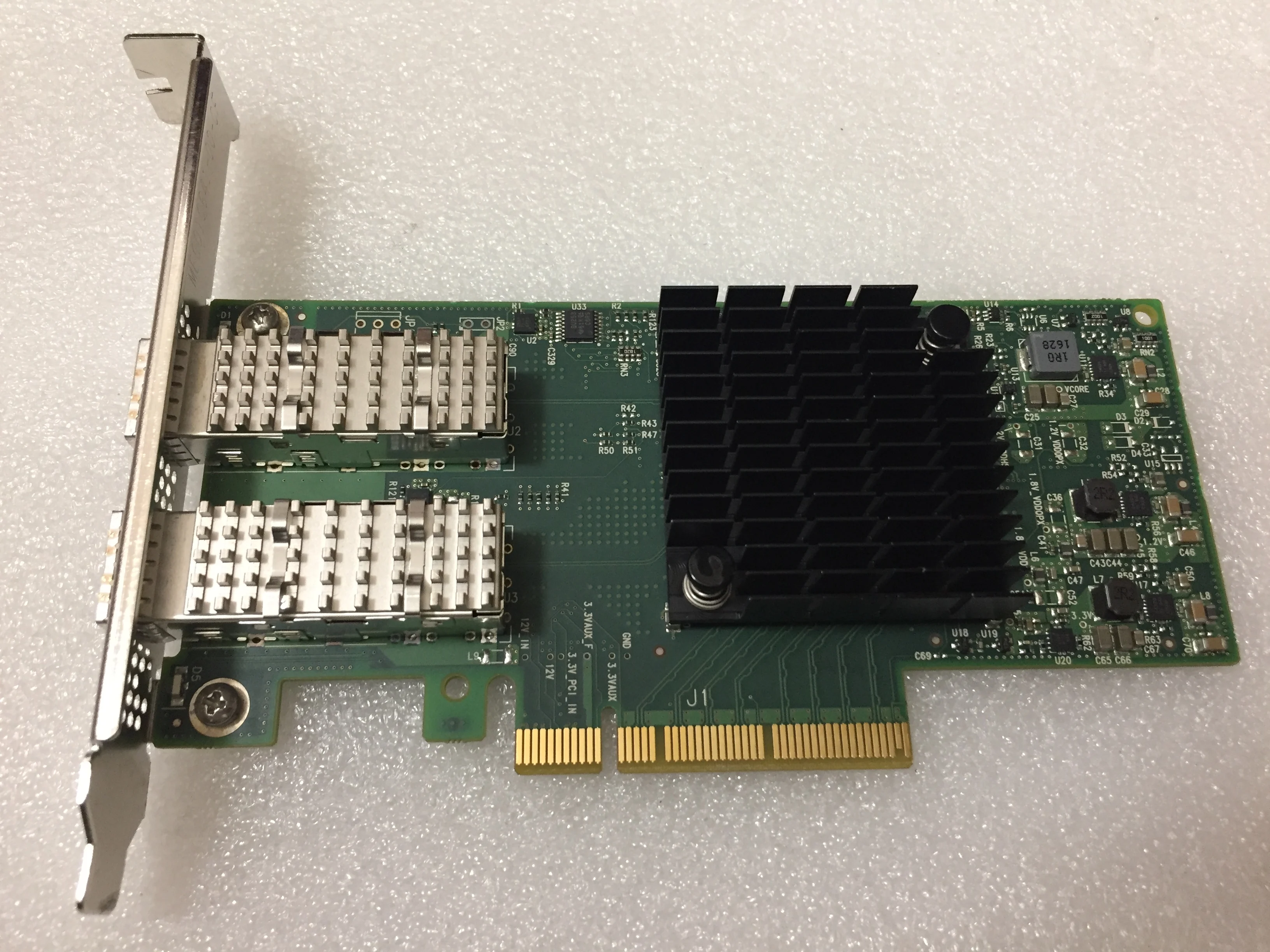 Pci-e Placa de Rede Connectx4 lx en Cx4121a-acat 2-port 10 25gbe Sfp28