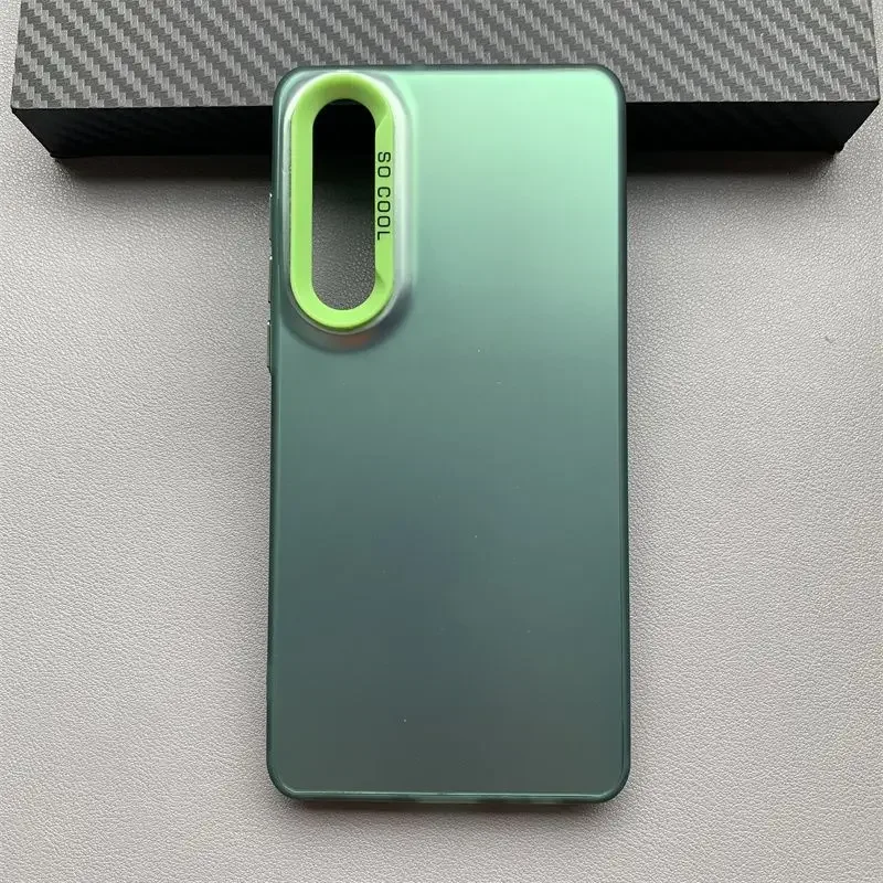 IMD Matte Laser PC+TPU Armor Phone Case - Durable and Stylish Protection
