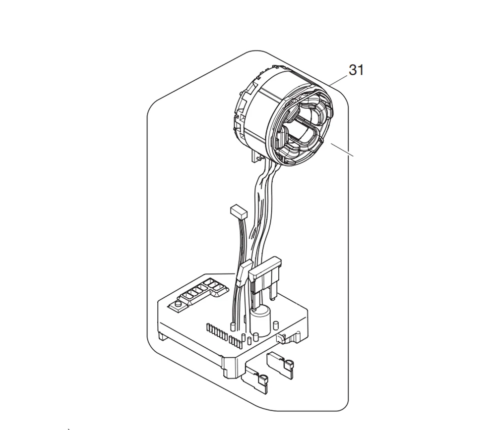 

Полевой Статор для Makita DTW280RFE DTW280 DTW280Z