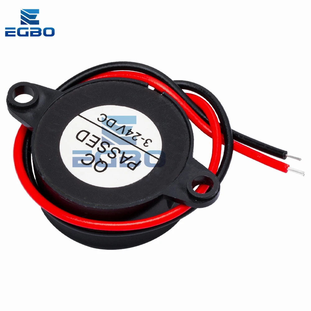 Piezo Buzzer Electronic Buzzer 1~20PCS SFM-20B 85dB Active Buzzer DC3-24V