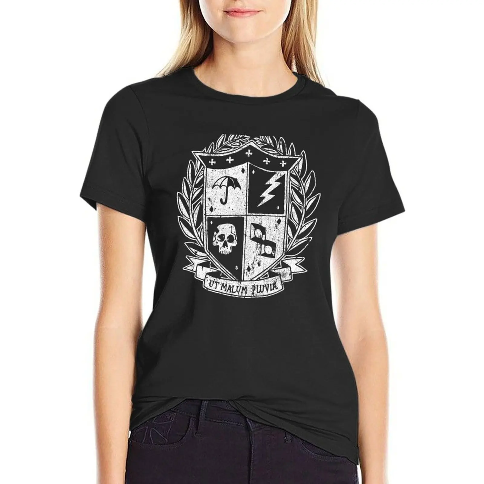 

Umbrella Academy Crest T-Shirt t-shirts for Women pack Women's cotton t-shirt