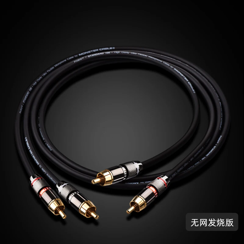 Premium HiFi RCA Stereo Audio Cable - High-Quality 6N OFC Construction