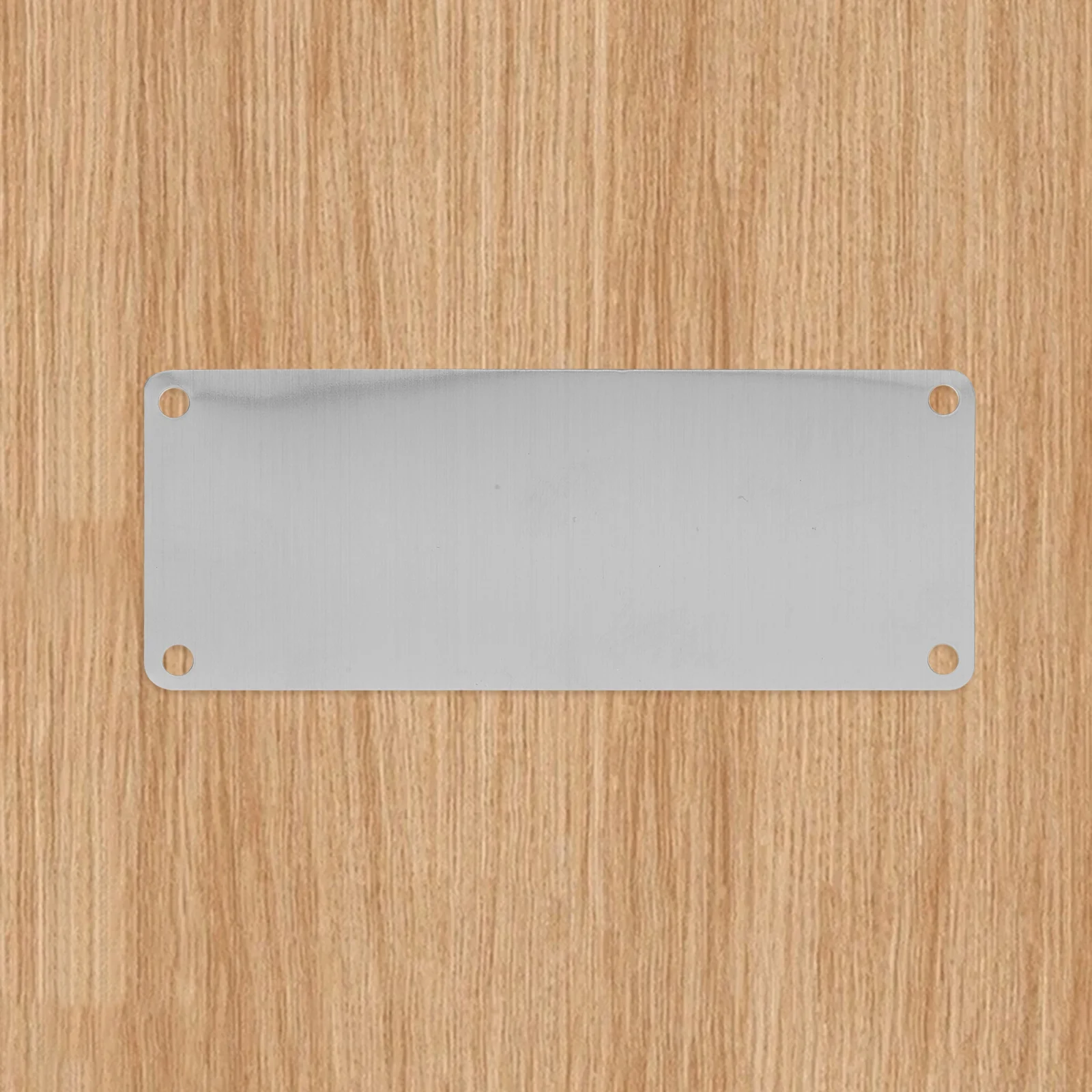 

10pcs Name Signs DIY Engraving Blank Signs Multi-function Metal Sign Blanks