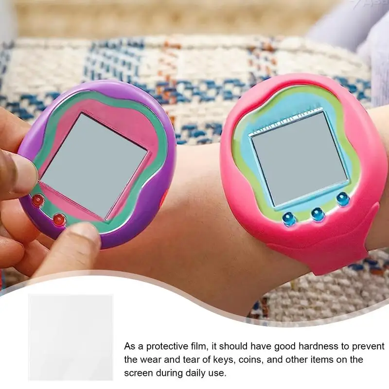 Screen Protector 5pcs High Definition Anti-Scratch Protective Film Screen Protector For Tamagotchi Uni Electronic Virtual Digital Pet Game