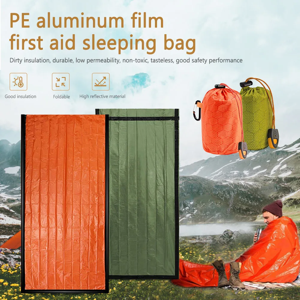 Waterproof Lightweight Thermal Emergency Sleeping Bag Bivy Sack waterproof-lightweight-thermal-emergency-sleeping-bag-bivy-sack
