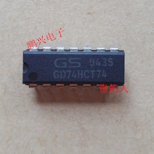 

Бесплатная доставка GD74HCT74 IC DIP-14 10 шт.