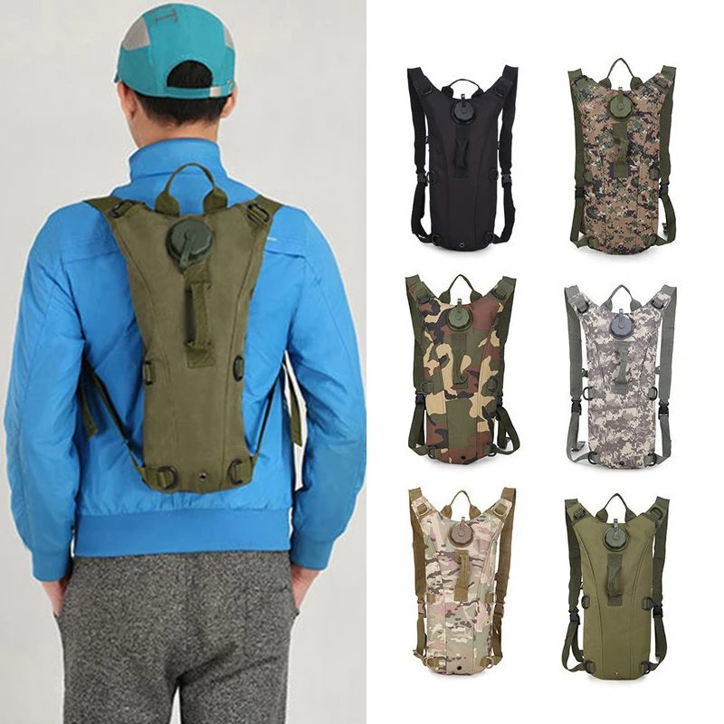 3LWaterHydrationBackpackTacticalWaterBagCyclingPackSport
