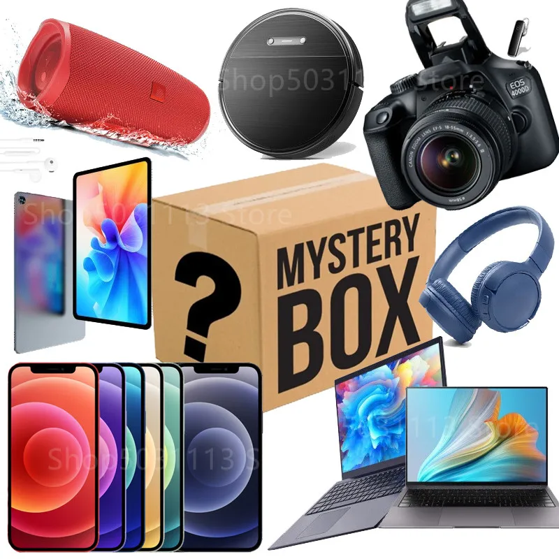 2022 Most Popular New Lucky Mystery Box 100% Surprise High-quality Gift More Precious Item Electronic Products Waiting for You! |