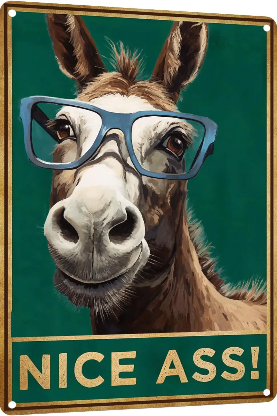 

Винтажные металлические знаки с изображением осла, забавная табличка для туалета в ванную комнату, красивая задница, настенный художественный металлический постер, печать скульптур, декор для хо