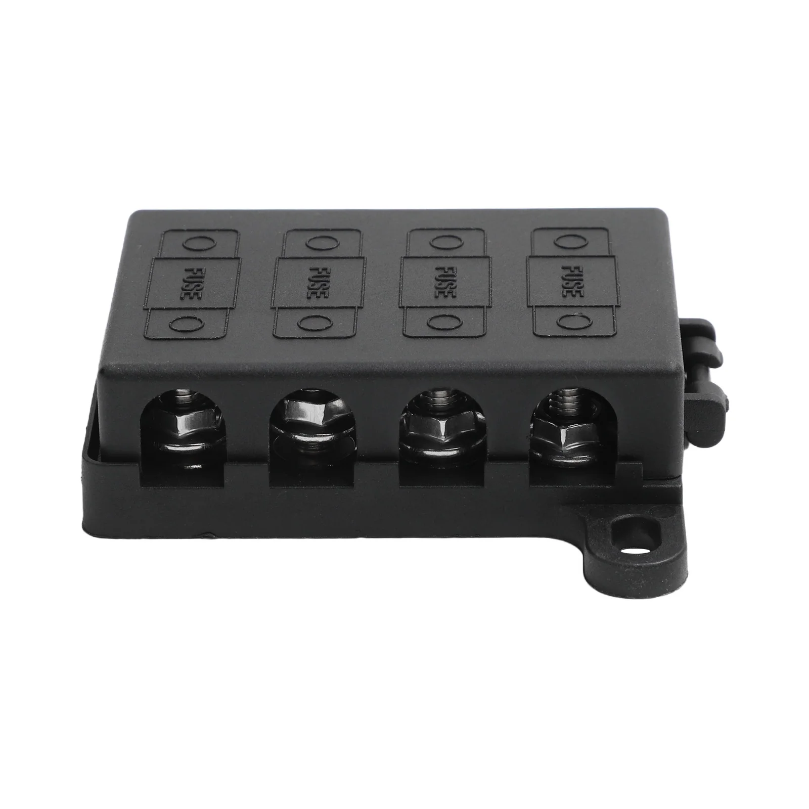 Car Fuse Holder Block 4 Way For Midi Fuse Holder Block 200A Max 4 Fuses 8 Lugs Dual Battery Setups 4x4 Car Part fuse holder