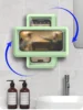 Waterproof Bathroom Mobile Phone Box, Anti-Fog Touch Screen, Shower Accessories, Wall Mount Phone Holder, For Shower Bathroom 3
