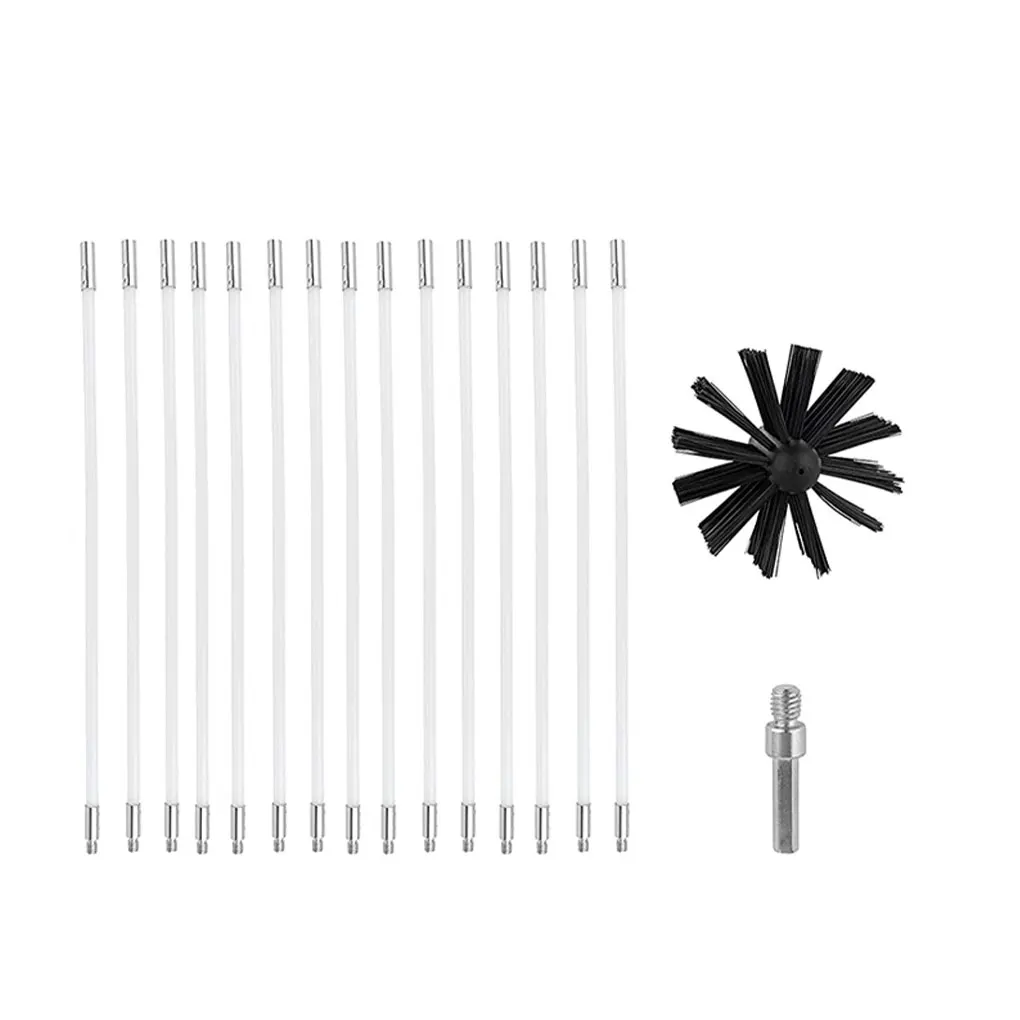 

Black Easy-to And Clean Chimney Cleaning Brush For Efficient Results Wide Application Nylon black