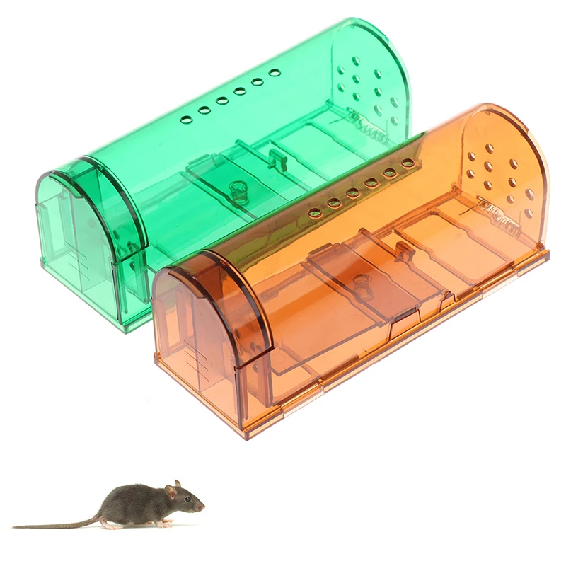 Humane Reusable Mouse Trap Cage for Rodent Control