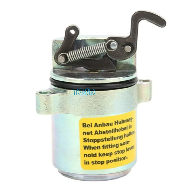 

04272733 Fuel Stop Solenoid 0427-2733 For Deut-z 1011 Skid Steer 863 873 S250