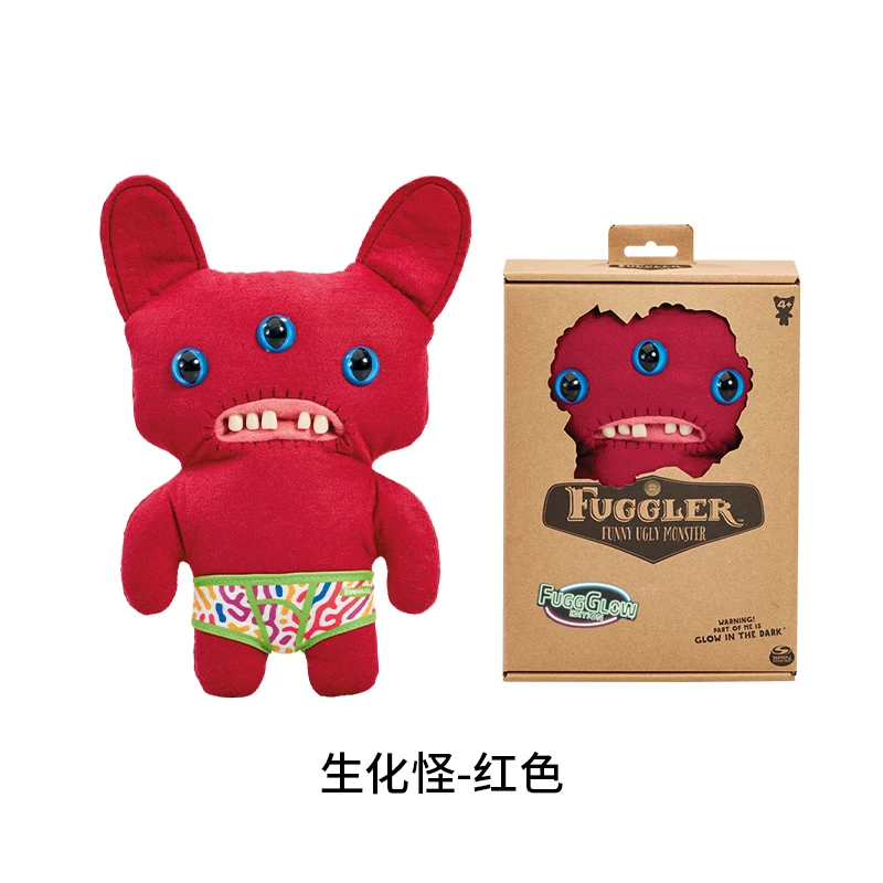 thumbnail image 1 of 22cm Original Fuggler Ugly Monster Part Luminous Series Dolls Tooth Doll Cute Tooth Monster Fill Plush Dolls Toys Children Gifts, 1 of 5