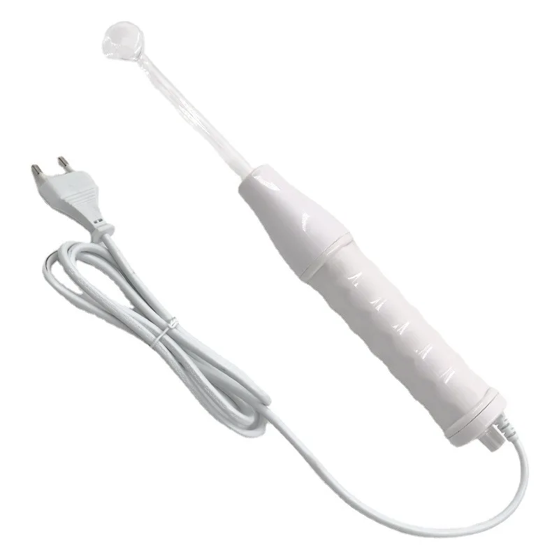 Wrinkle Removal Acne Skin Beauty Spa Hair Massager High Frequency Facial Machine Electrotherapy Wand Glass Tube Neon Anti Aging braiding windshield cutting steel tool wire rope removal wire auto cut out for glass cutting gold roll durable