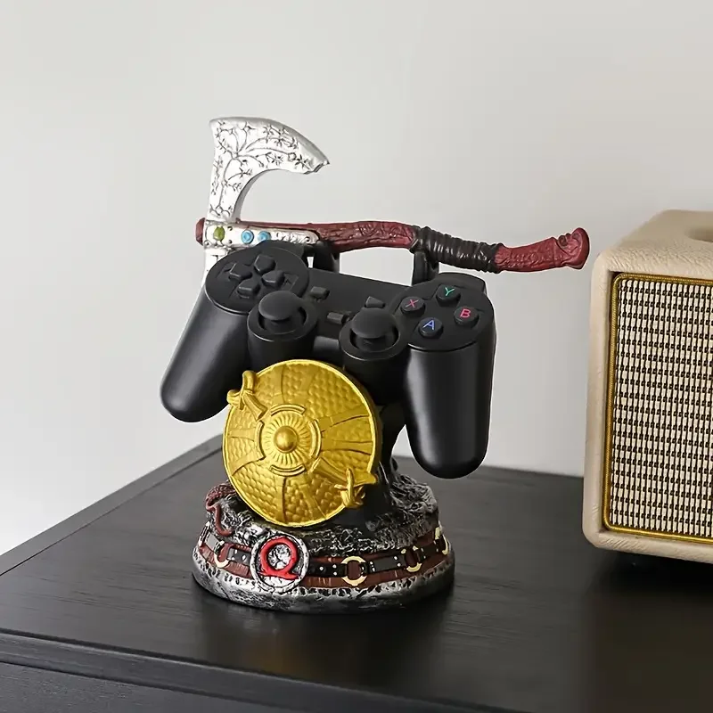 Game Controller Bracket Devil Face Warrior Swordhand Control Bracket for Ps5/4 Xbox/Switch Controller