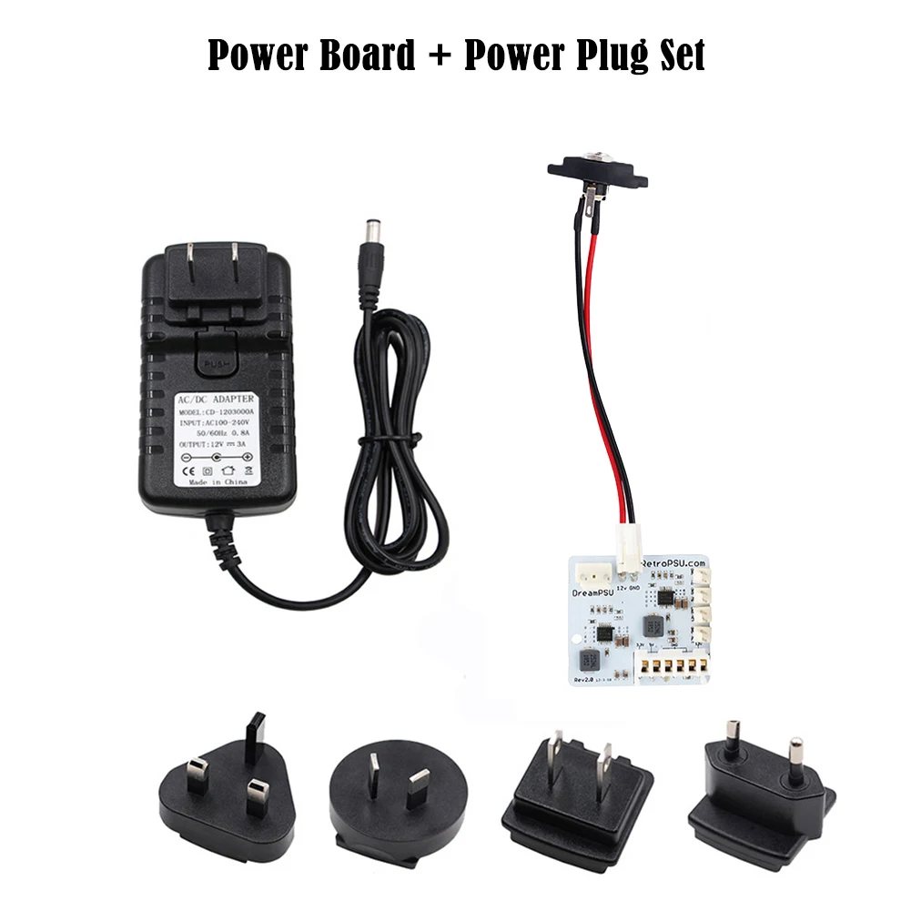Rev2.0 Dream PSU      ÷ , SEGA 帲ĳƮ  ܼ ü ǰ, 12V