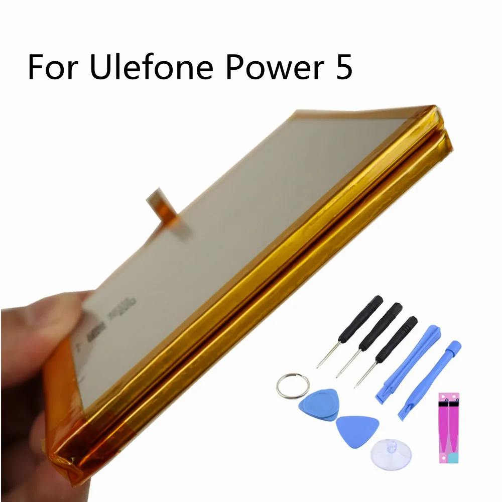 

100% New 13000mAh POWER 5 Original Battery For Ulefone Power 5 Power5 Replacement Batteries + Tools