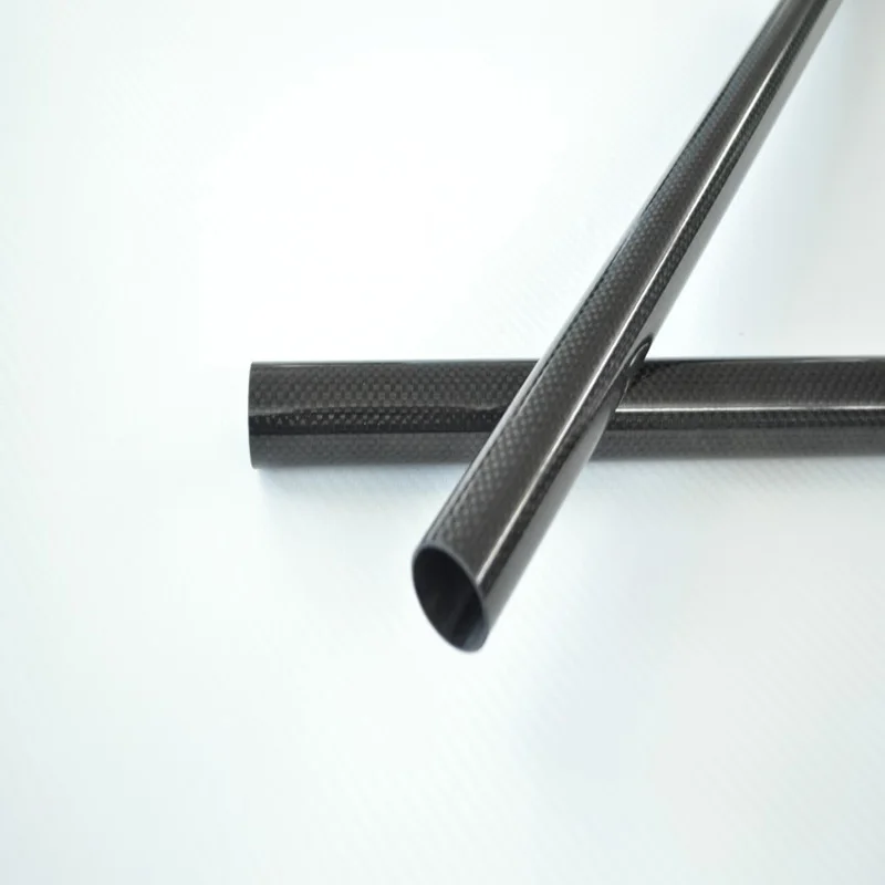 RJX 1pcs Colored 3K Carbon Fiber Tube 1000mm(OD:21-30mm