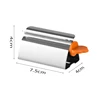 1pc Stainless Steel Wringer Roller Rotate Dispenser for Ointments Cosmetics Bathroom Accessories Toothpaste Squeezer Tube Roller 6