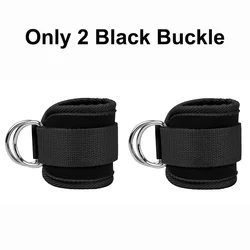 Enhanced Ankle Straps for Resistance and Strength Training Workouts (Only 2 Black Buckle)
