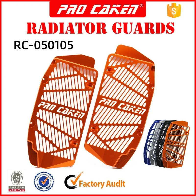 

Защитная крышка для радиатора на гриль мотоцикла CNC для KTM EXC EXCF SXF 150 250 300 350 450 2019-2022 для Husqvarna TC FC TE